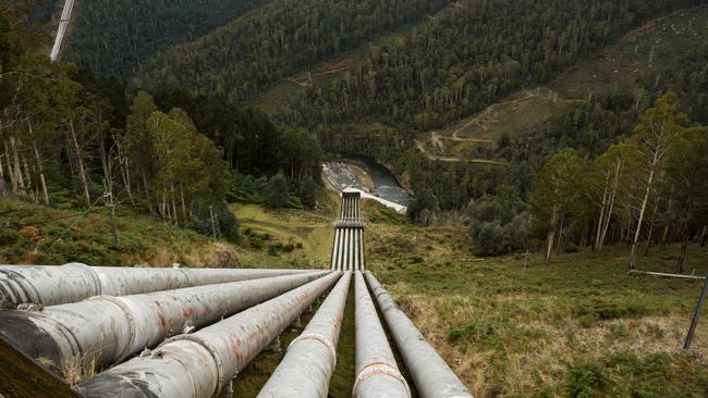 Tarraleah Power Station in Tasmania would undergo a major upgrade if a second power interconnector was built under Bass Strait.