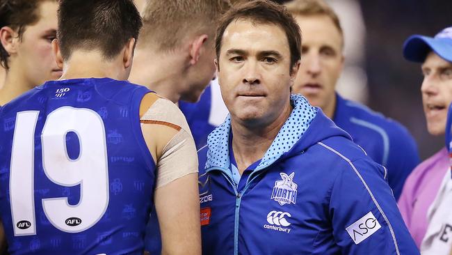 It’s time for Brad Scott to play North Melbourne’s youngsters. Picture: Getty