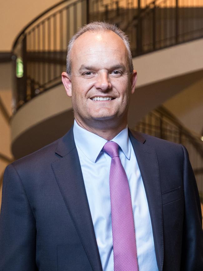 BankSA chief executive Nick Reade. Picture: Andrew Beveridge