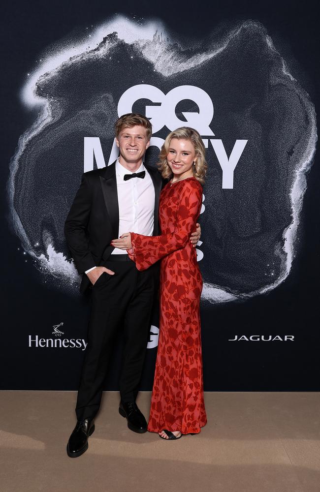 Irwin paid tribute to Buckey on the red carpet and said his life has been made “sweeter” by having her in it. Photo by Brendon Thorne/Getty Images for GQ Australia.