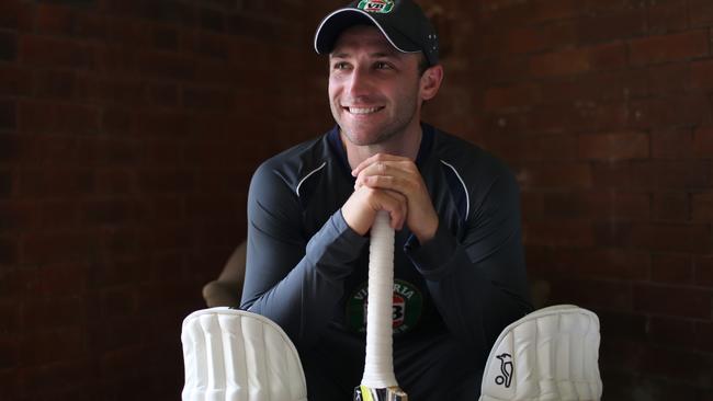 Hughes in happier times in 2012.