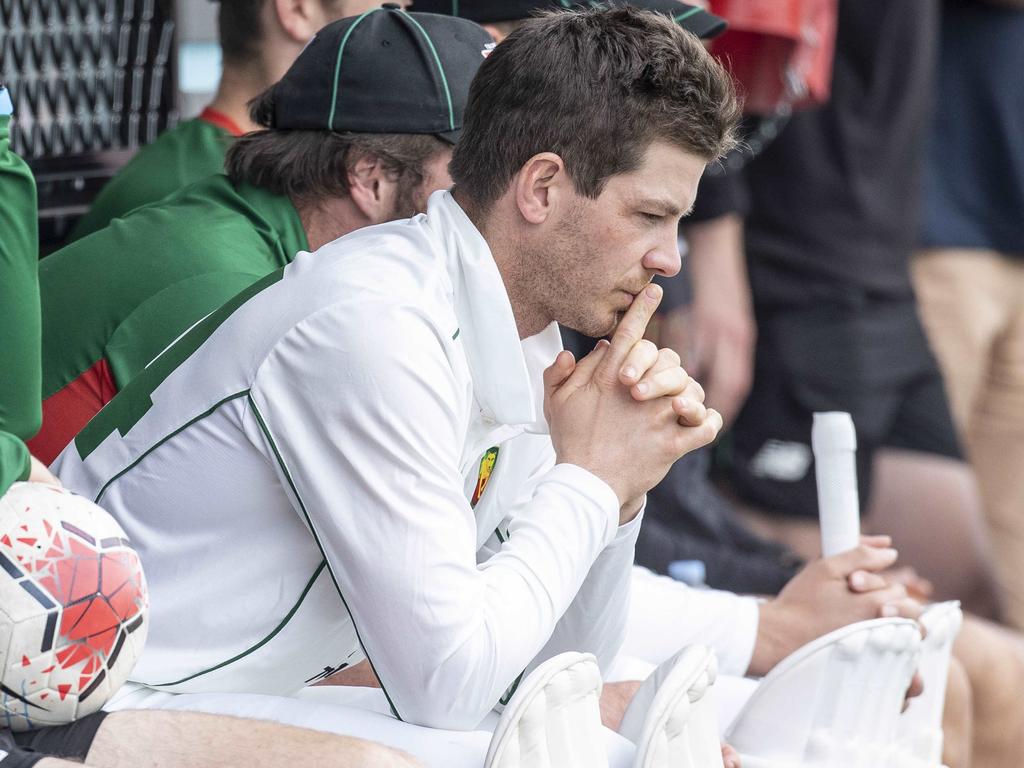 Tim Paine is likely to be replaced behind the stumps by either Josh Inglis or Alex Carey. Picture Eddie Safarik