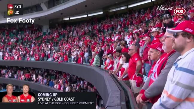 Swans and Suns pay respect to victims of Bondi stabbing attack