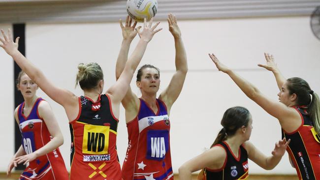 Maggie Lind has enjoyed another superb season for City West Falcons. Picture: David Crosling