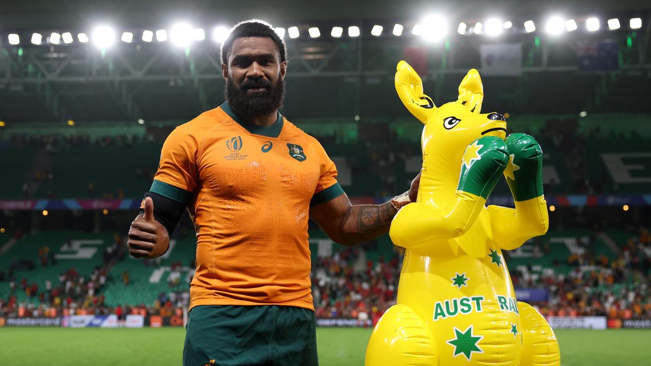 Marika Koroibete is set for retirement from the Wallabies. (Photo by Chris Hyde/Getty Images)