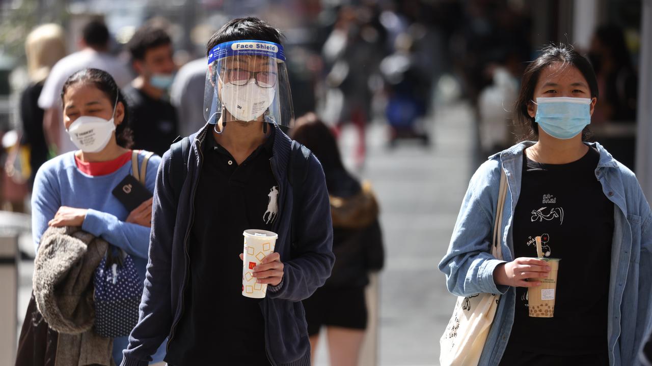 Restrictions around masks are set to be eased even further. Picture: NCA NewsWire / Paul Jeffers