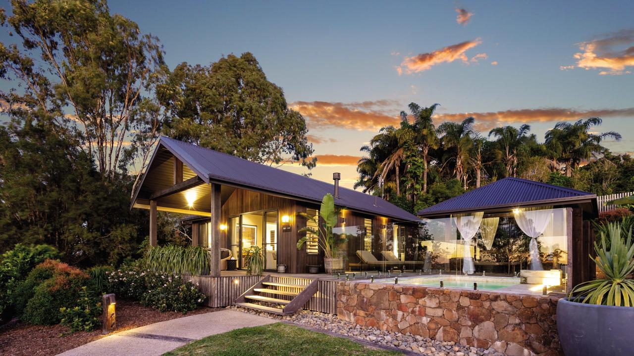 Globally acclaimed Gaia Retreat &amp; Spa, which Olivia Newton-John sold to Nicola and Andrew Forrest. Picture: Supplied