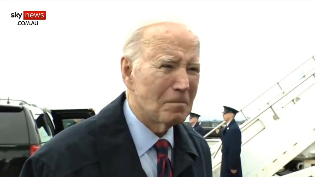 Joe Biden believes he is leading the polls in newly surfaced video