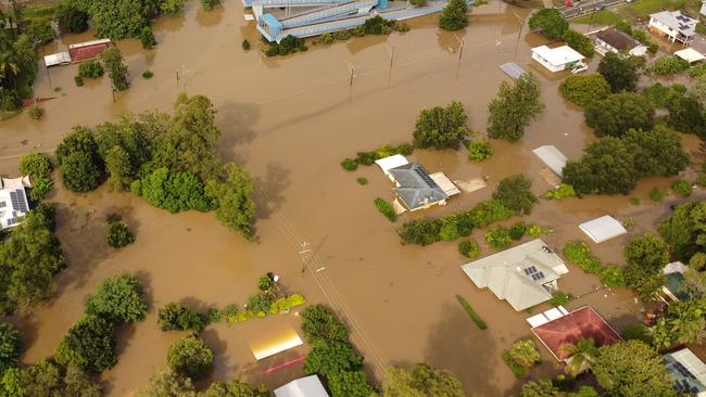 Devastation at Goodna. Picture: Shan N Krissy Turner