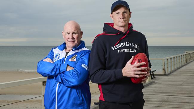 Andrew Jarman and Sam Jacobs pictured ahead of the 2023 SFL. Picture: Matt Loxton