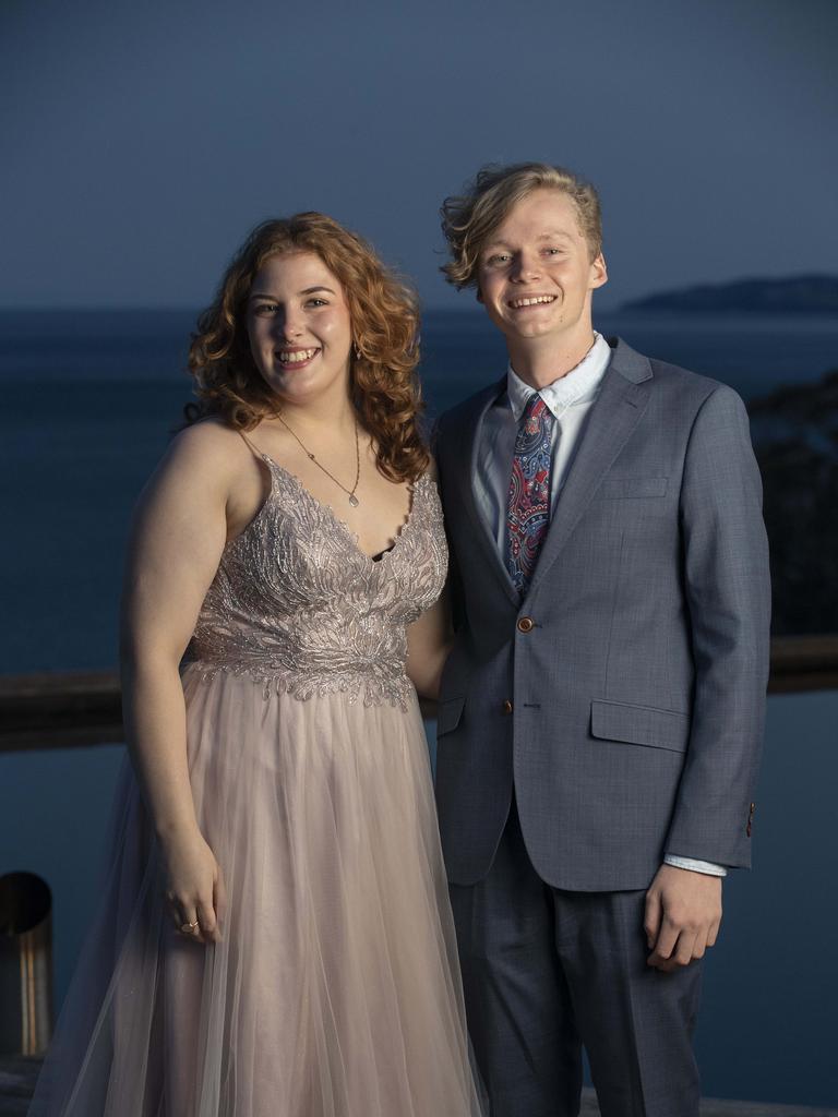 Rosny College Leavers Dinner at Glen Albyn Estate,Holly Pennington and Owen Fitzgerald. Picture: Chris Kidd