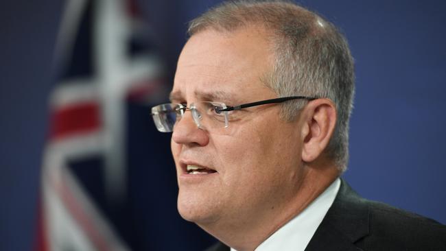 Treasurer Scott Morrison. Picture: Brendan Esposito (AAP)
