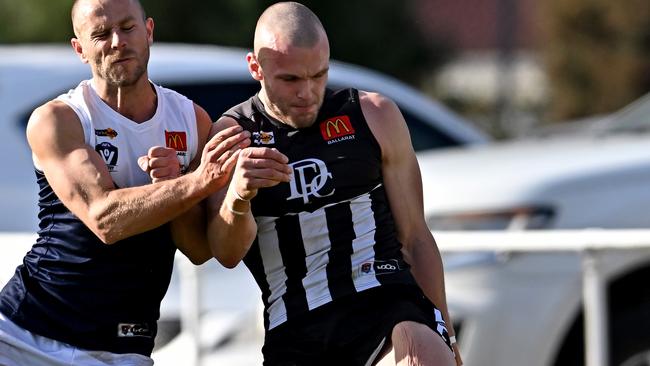 Brett Bewley in action for Darley. Picture: Andy Brownbill