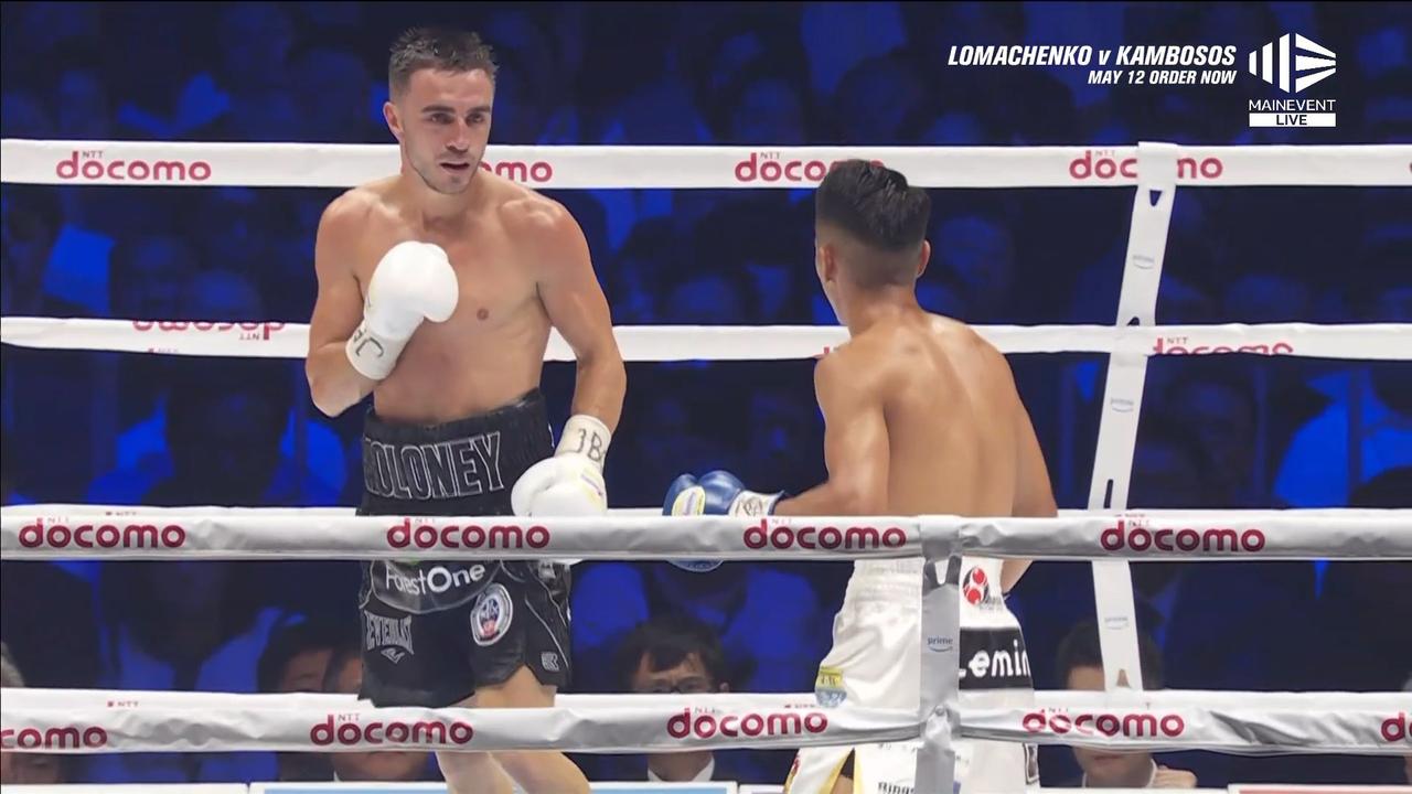 Moloney has his moments in the middle rounds.