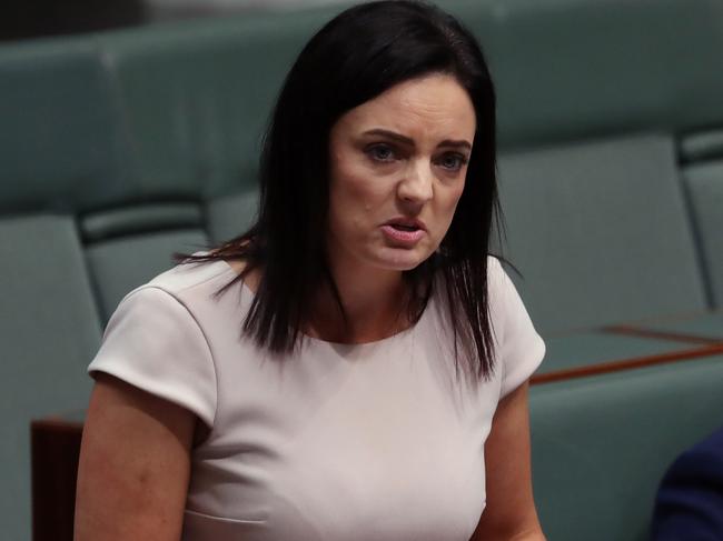 Emma Husar stood up after Question Time in the House of Representatives and defended her reputation after she was defamed by a media outlet.Picture Gary Ramage