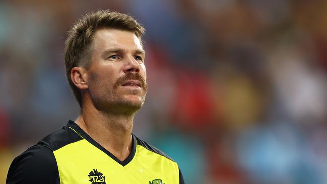 Should David Warner be the face of the BBL? Picture: Getty Images