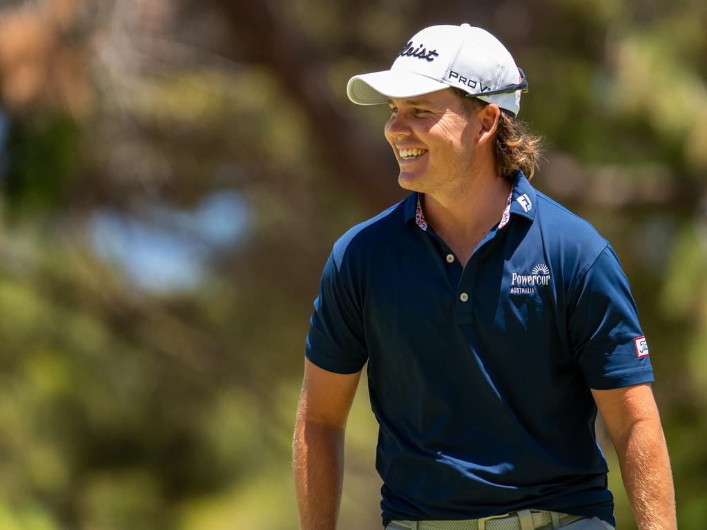 Jake McLeod is trying to end his seven-year wait for a professional win. Picture: Golf Australia