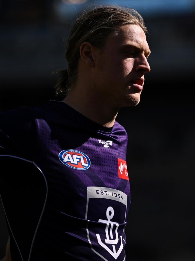 Hayden Young’s midfield move looks to be a SuperCoach winner. Picture: Daniel Carson/AFL Photos via Getty Images