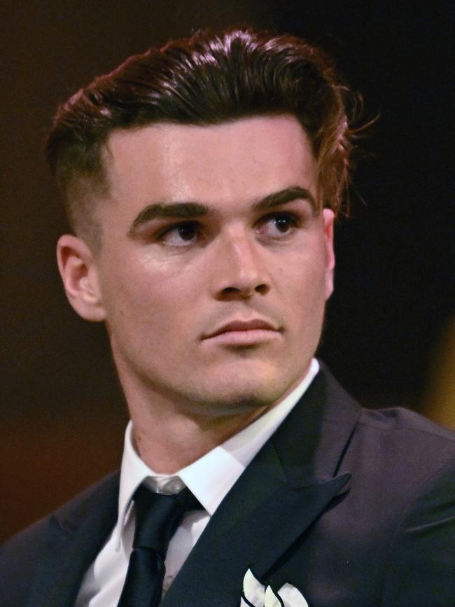 Adelaide’s Ben Keays at the 2022 Brownlow Medal ceremony. Photo by Morgan Hancock/AFL Photos/via Getty Images.