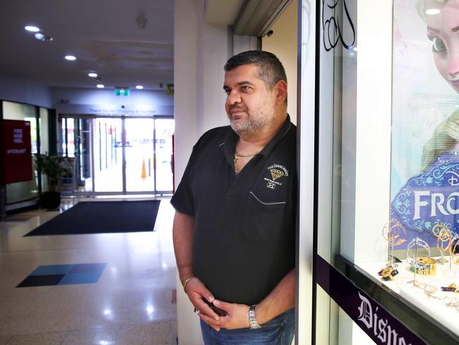 Business owner Ben Zahrooni loves the mall, but the lack of customers has forced him to close shop after 18 years.