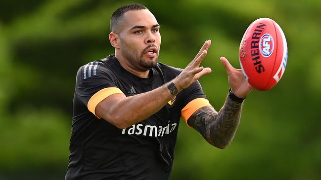 Jarman Impey seems to have lost his rebounding role at the Hawks.