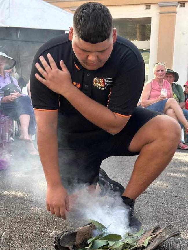 North Tamworth's Lachlan Power is a proud Indigenous man with a history of community involvement. Picture: Contributed