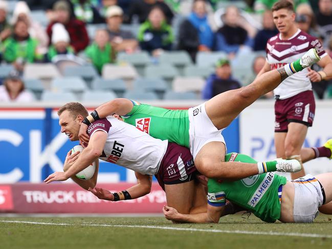 Tom Trbojevic has been playing some terrific footy since his return from injury this season. Picture: Mark Nolan/Getty Images