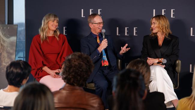 Vogue Australia hosted an exclusive Q&A ahead of the release of Lee, a film starring and produced by Kate Winslet. Picture: Caroline McCredie