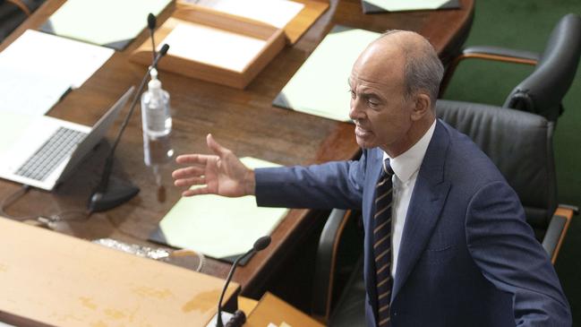 Guy Barnett MP in the Tasmanian parliament. Picture: Chris Kidd