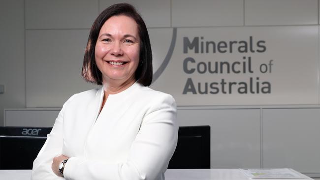 Minerals Council of Australia chief executive Tania Constable in Canberra. Picture: Gary Ramage