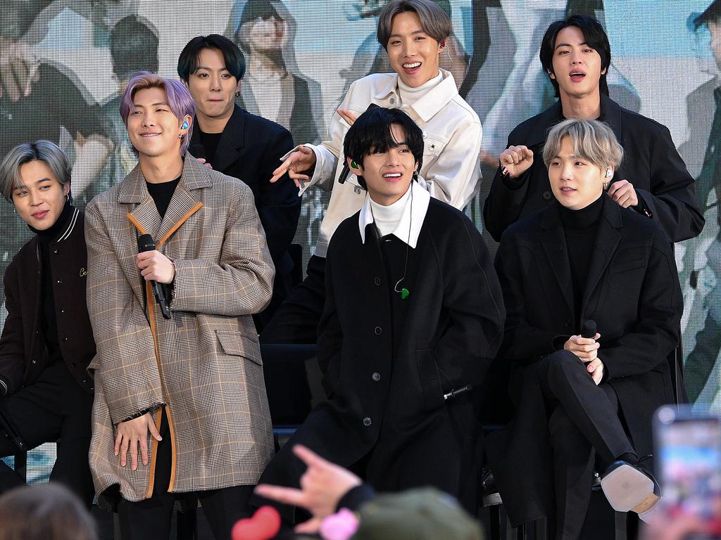 McDonald’s has teamed up with K-pop boy band BTS selling the boys’ signature meal to fans. Picture: Dia Dipasupil/Getty Images