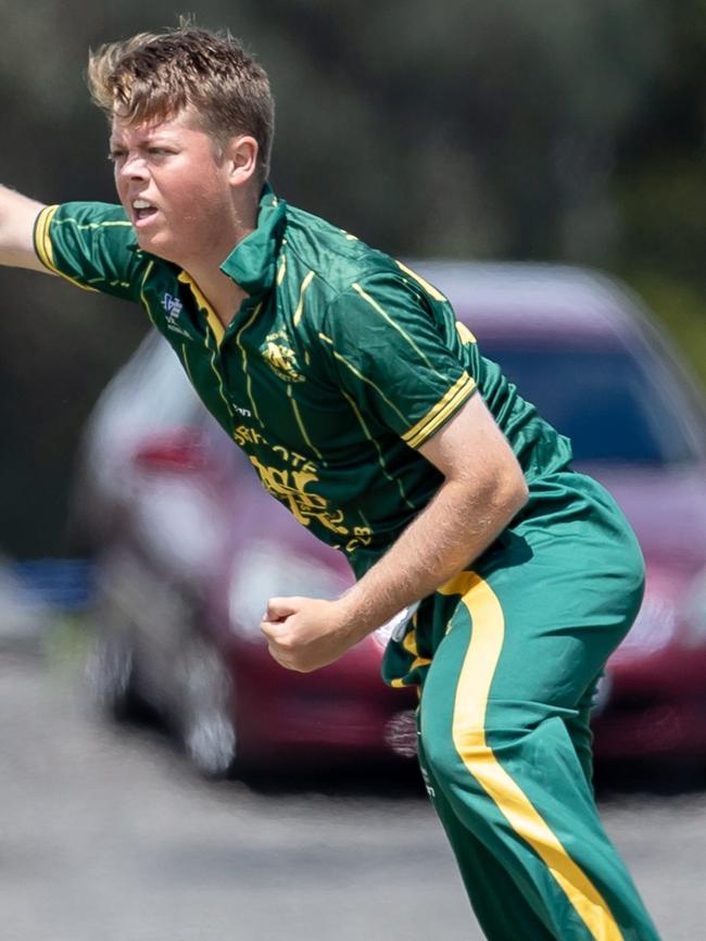 Northcote spinner Joe Medew-Ewen. Picture: Arj Giese