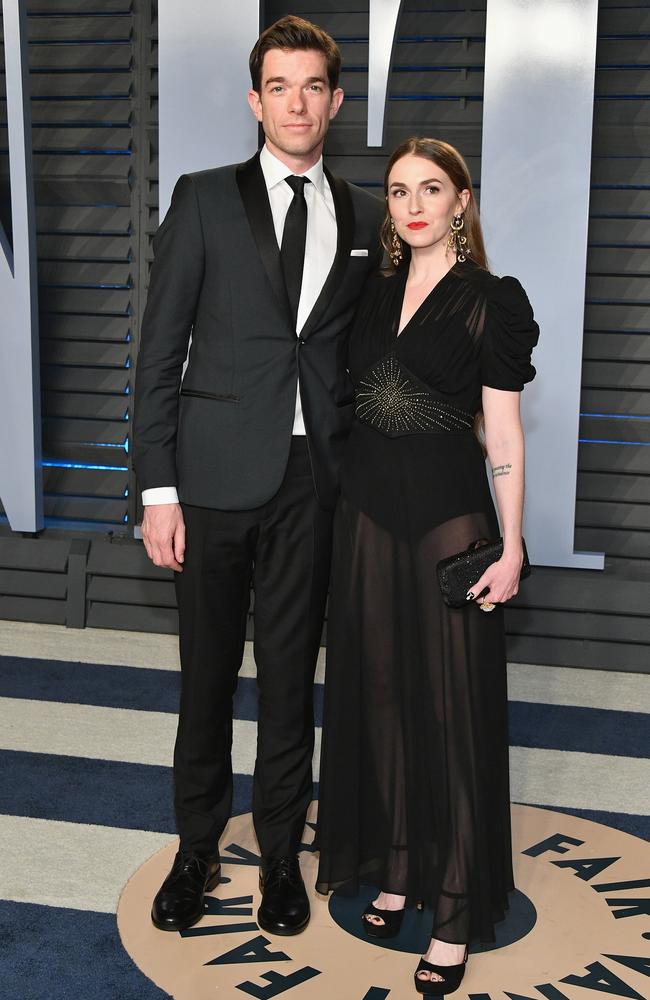 Mulaney and former wife Tendler in 2018. Picture: Dia Dipasupil/Getty Images