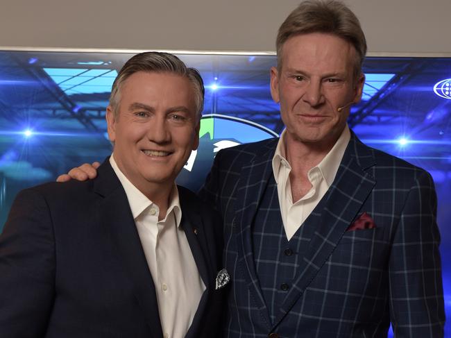 Eddie McGuire and Sam Newman have left the show.