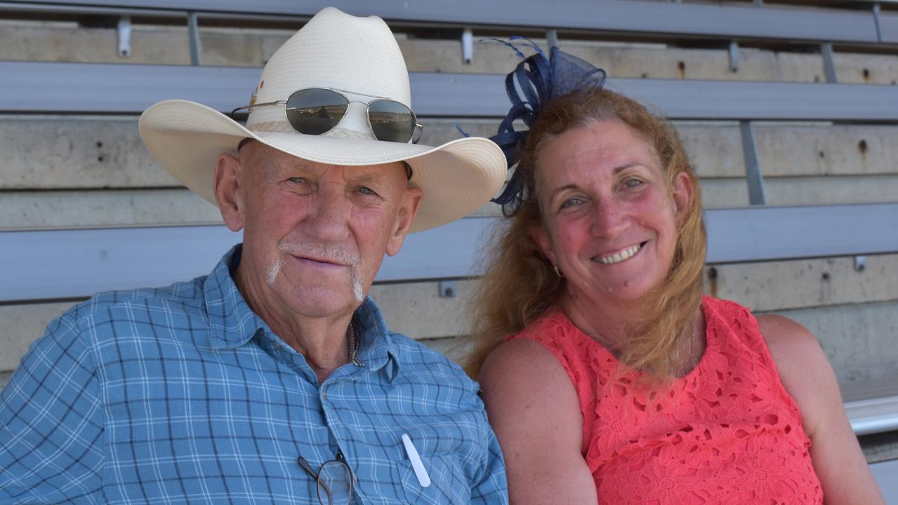 Danny Bond and Kate Thomson at the Gympie Times Ladies Race Day 2021. Photo: Elizabeth Neil