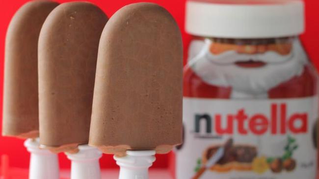 Nutella popsicles. Picture: Kidspot.