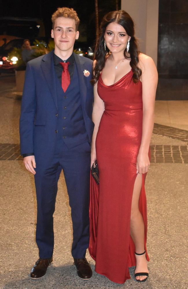 Amber and Louis enjoyed their night at the 2022 Noosa District State High School Formal. Picture: Eddie Franklin