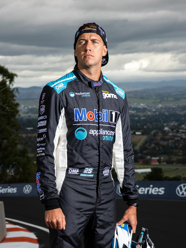 Chaz Mostert on Mount Panorama in Bathurst. Picture: Daniel Kalisz/Getty Images