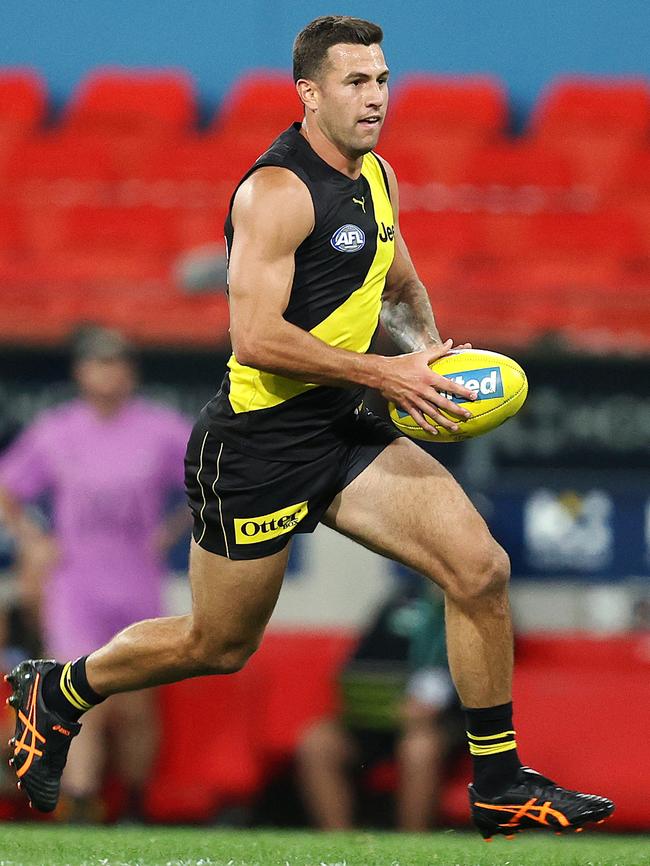 Essendon could try to prise Jack Graham out of the Tigers. Picture: Michael Klein