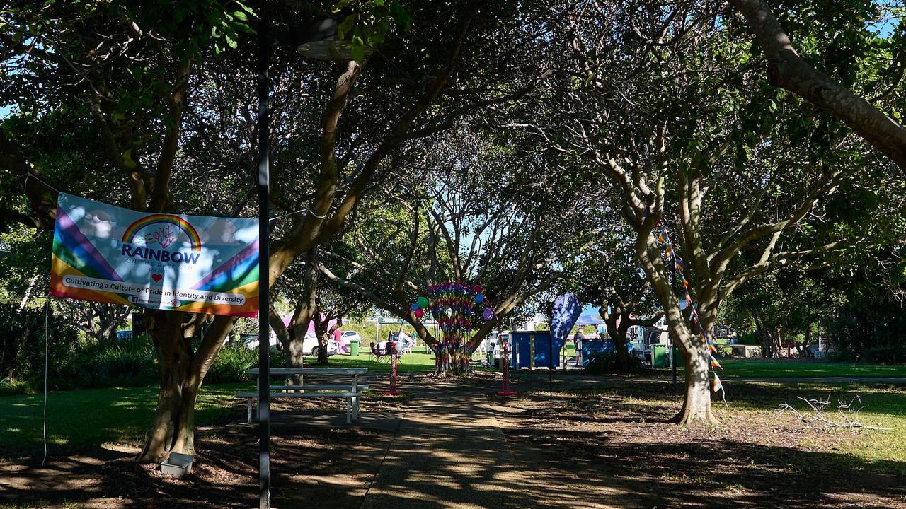 Rainbow on the Reef pride festival in Gladstone. Picture: Colin Neatherway