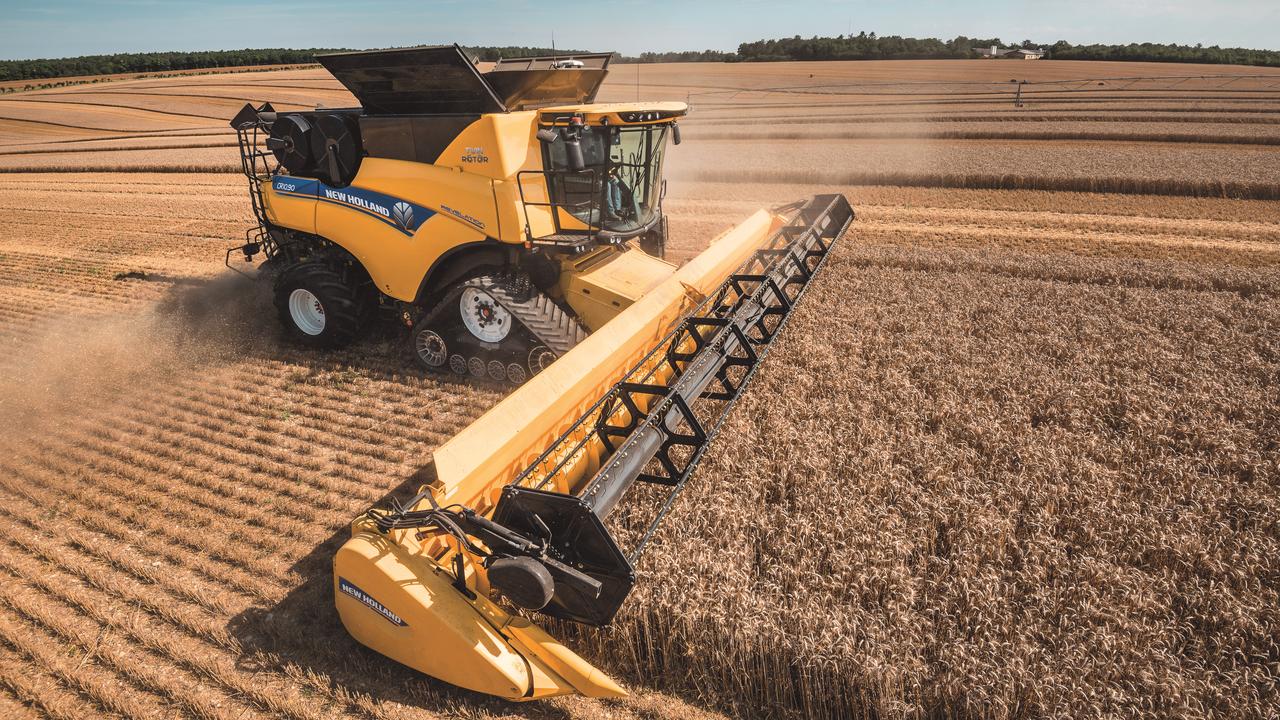 New Holland: Celebrating 45 Years Of Twin Rotor Combine Harvester | The ...