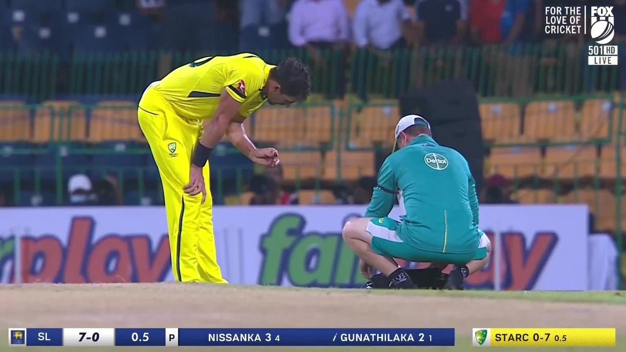 Cedera Mitchell Starc menempatkan bowler dalam keraguan untuk game kedua, Jhye Richardson