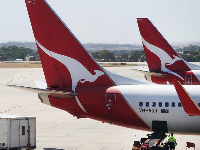 Qantas job losses announced across Australia.Qantas airport terminal in Melbourne. Picture Ian Currie.