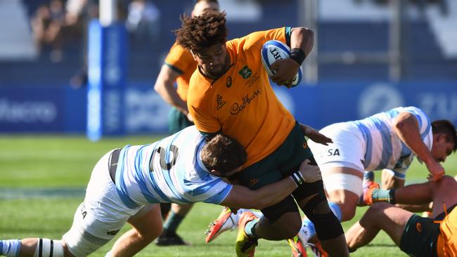 Rob Valetini has a chance to become a fan favourite during the Rugby Championship. Picture: Rodrigo Valle/Getty Images