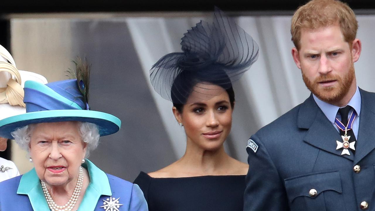 Prince Harry and Meghan Markle’s website has been temporarily shut down as a sign of respect for the Queen. Picture: Chris Jackson/Getty Images.