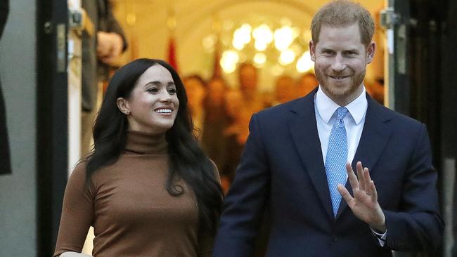 They officially quit royal duties in March. Picture: AP Photo/Frank Augstein, File