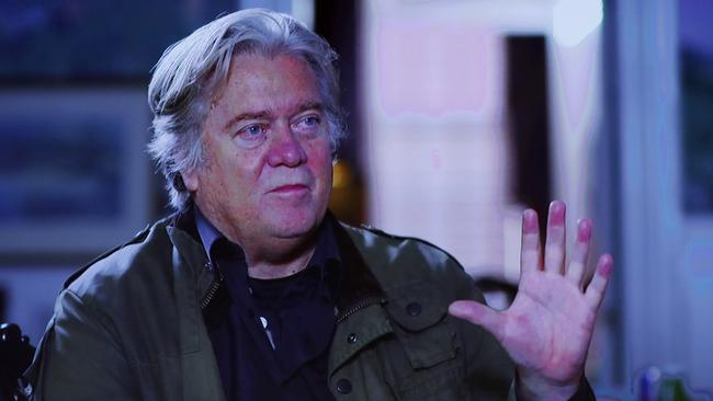 Former White House chief strategist Steve Bannon. Picture: Nikki Short