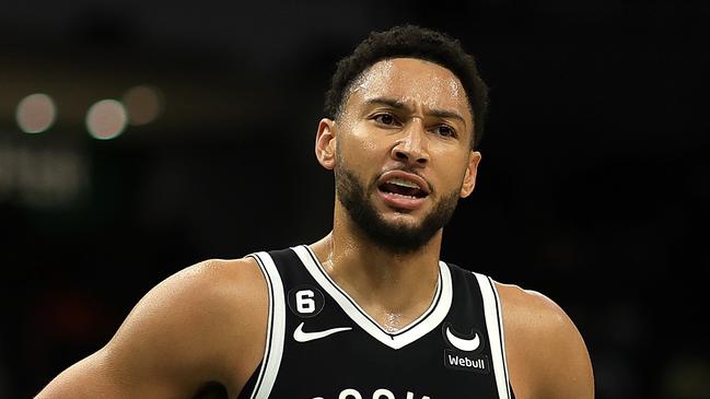 Ben Simmons’ nightmare continues. (Photo by Stacy Revere/Getty Images)