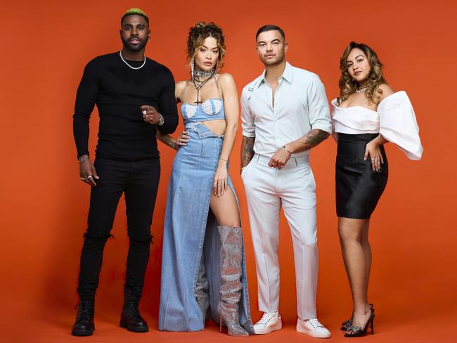 Jason Derulo joined The Voice Australia as a judge this season, alongside, Rita Ora, Guy Sebastian and Jessica Mauboy. Picture: Supplied