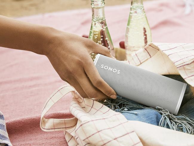 The Sonos Roam is a portable smart speaker.